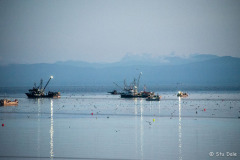 Sunrise on the fishing grounds