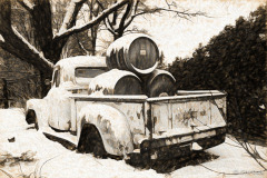 Winery Barrel Truck