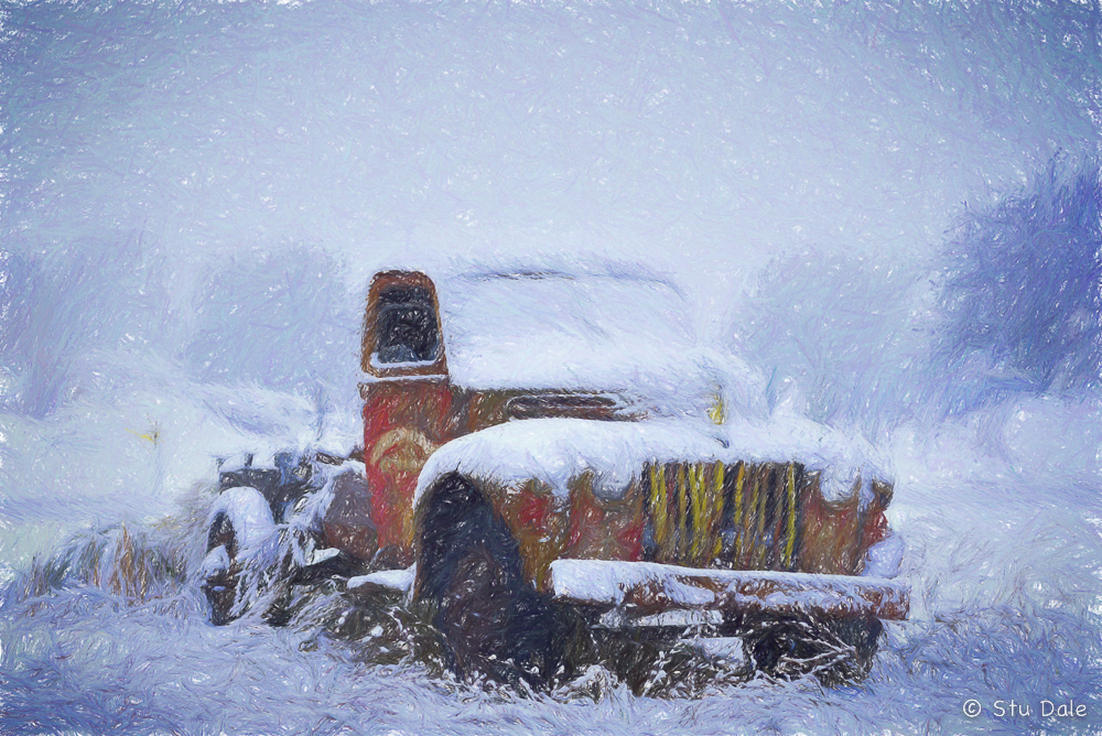 Old Trucks: And Winter’s Snow
